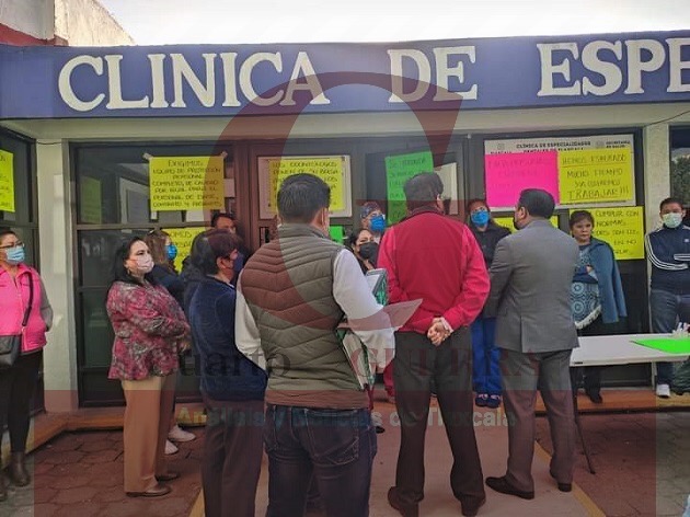 Demandan trabajadores de la Jurisdicción Sanitaria 1 respuesta a sus peticiones