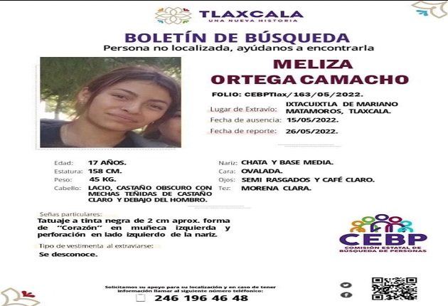 Encuentran sin vida a joven tlaxcalteca reportada como desaparecida