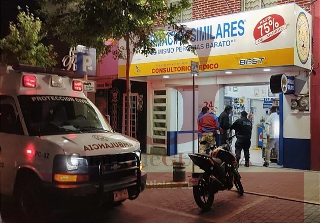 Lesionan a un hombre en intento de asalto en Apizaco