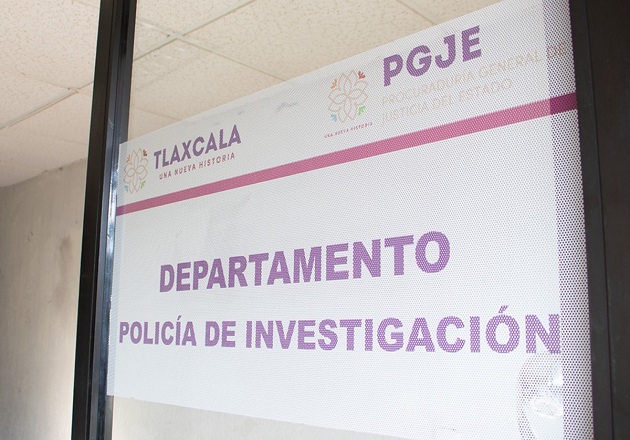 Agentes de investigación de la PGJE cumplimentan orden de aprehensión