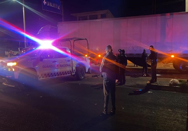 Apoya Dirección de Seguridad Pública de Huamantla en accidente de tránsito