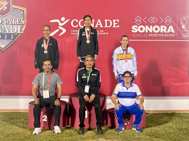 Elizabeth Tuxpan sube al pódium en Nacionales Conade 2022