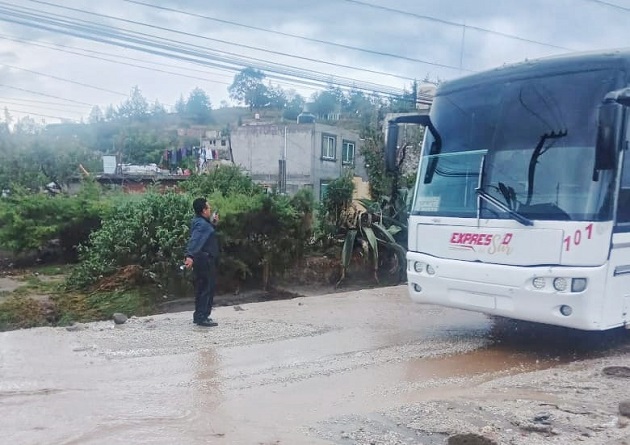 Atiende Seguridad Pública y Protección Civil de Huamantla incidente vial