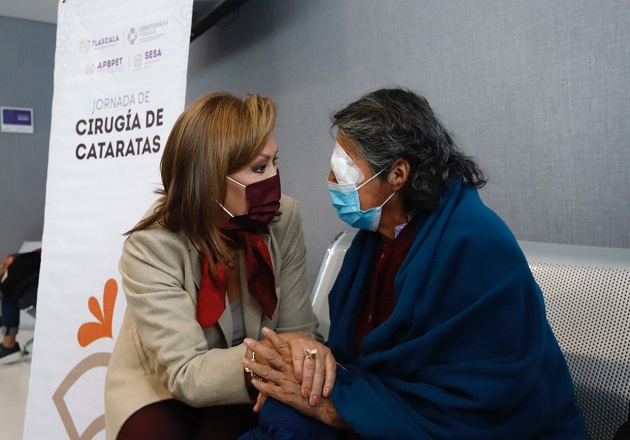 Inaugura gobernadora Lorena Cuéllar jornadas gratuitas de cirugías de cataratas