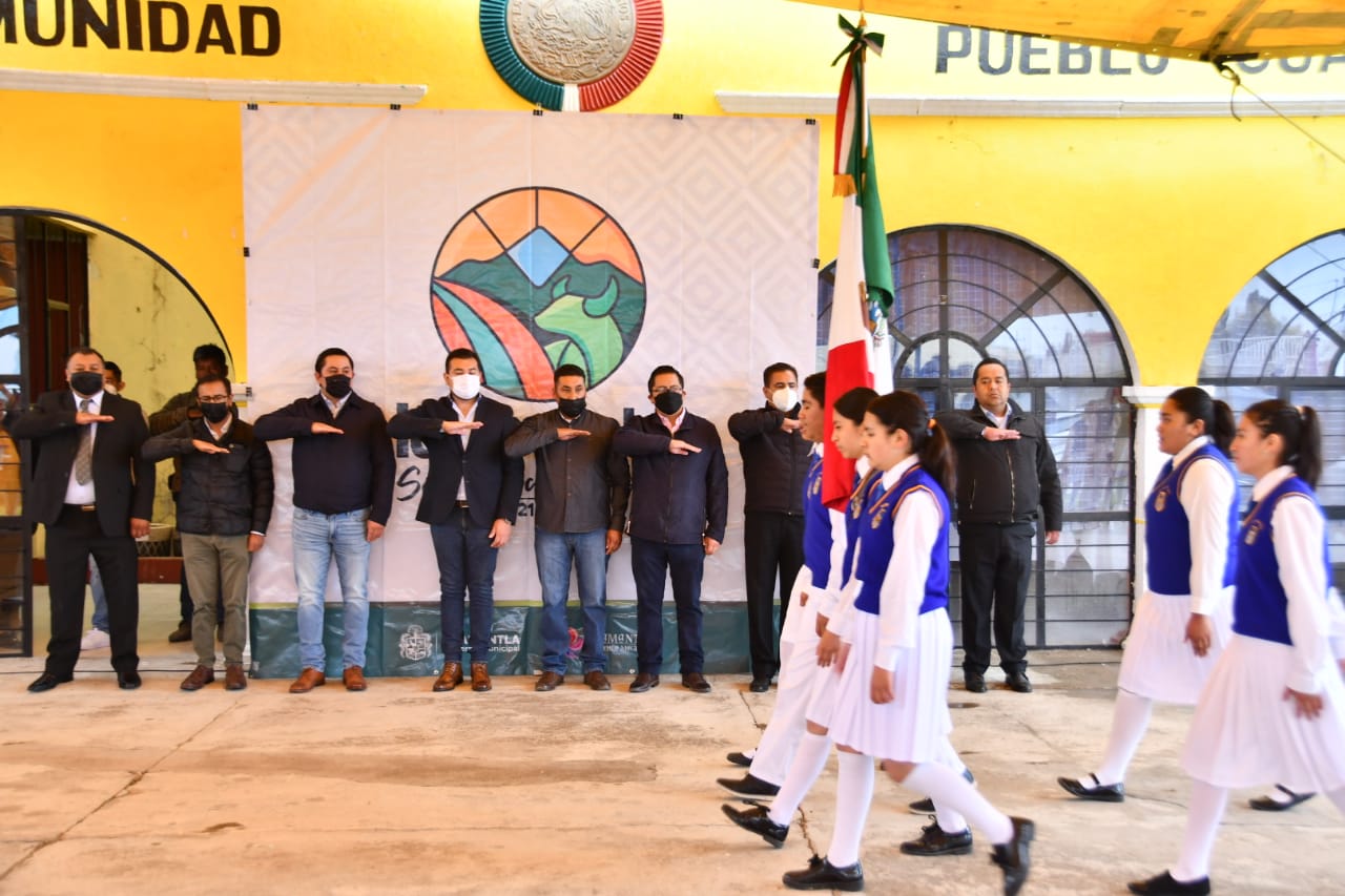 Vamos a promover de manera positiva a Huamantla: Santos Cedillo