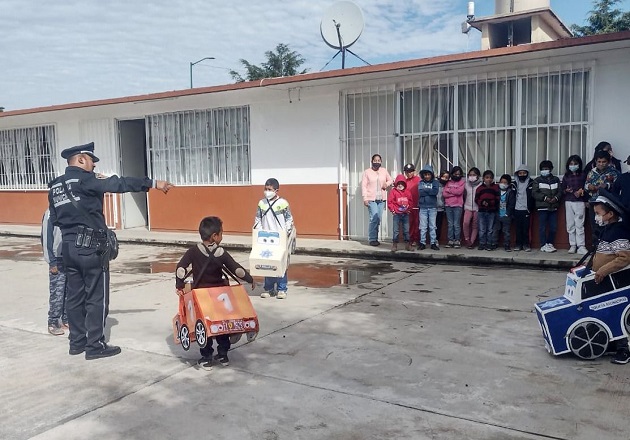 Mantiene Dirección de Seguridad Pública de Huamantla acciones de proximidad social