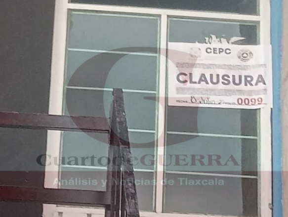 Clausuraron antros aledaños a la Universidad Politécnica de Tlaxcala