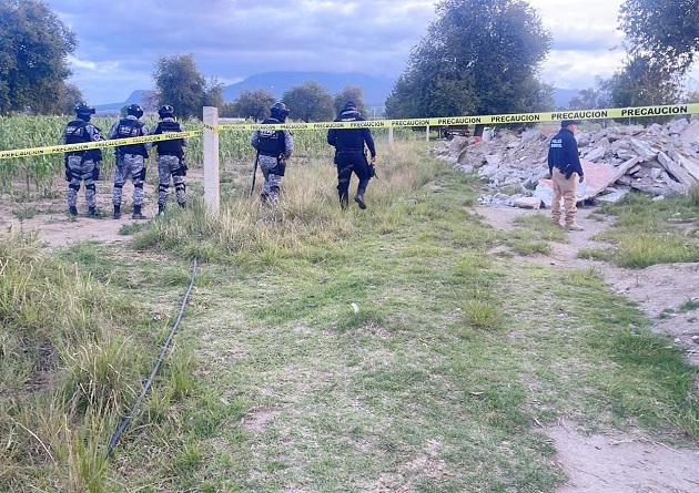 Atiende Policía de Huamantla reporte de persona sin vida en terrenos de labor