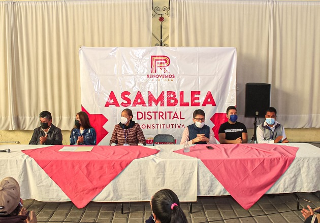 Continúa Renovemos Tlaxcala con sus asambleas constitutivas