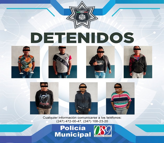 Mantiene Policía Municipal de Huamantla orden y paz social