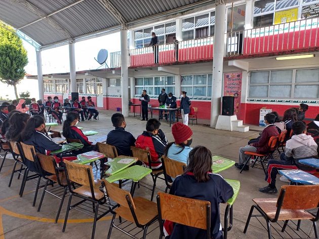 Imparten DIF Chiautempan e IMSS pláticas sobre educación sexual y prevención de adicciones