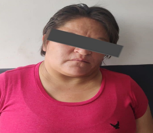 Detienen a fardera en Chiautempan