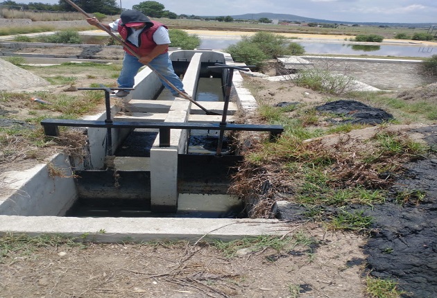 Atiende Capamh planta de tratamiento ubicada en Camino Viejo a Guadalupe