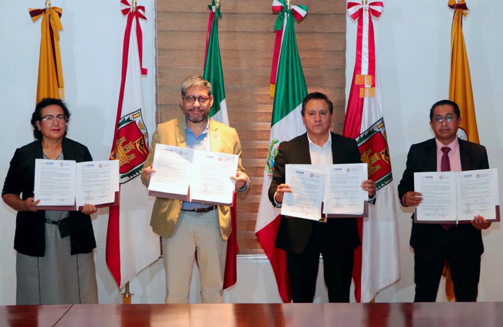 Desarrollarán trabajo conjunto UATx y Comisión Estatal de Arbitraje Médico