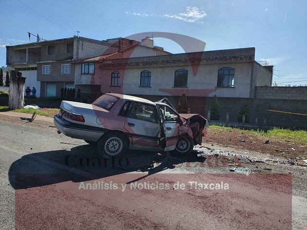 Muere ciclista al ser atropellado, en la Apizaco-Tlaxco