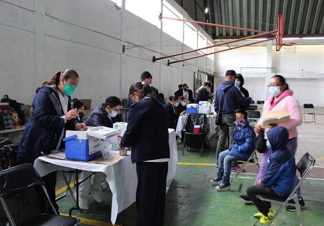 Recibirán nueve municipios de Tlaxcala vacuna contra Covid-19 para infantes