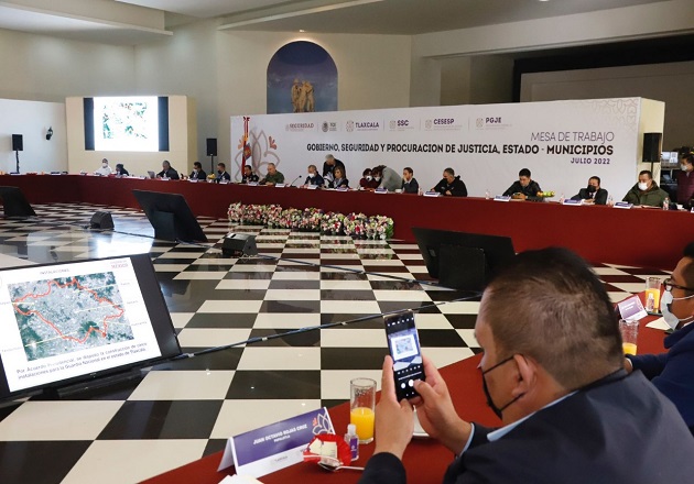 Insta gobernadora Lorena Cuéllar a municipios a redoblar esfuerzos en seguridad