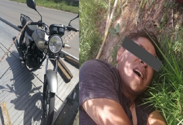 Frustra  Policía Municipal de Chiautempan robo de motocicleta