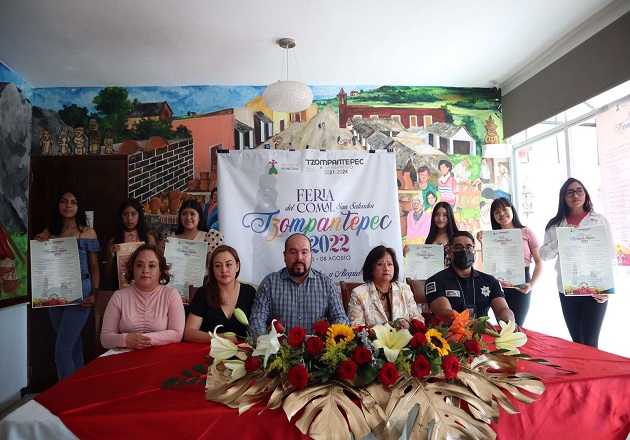 Todo listo para la Feria del Comal Tzompantepec 2022