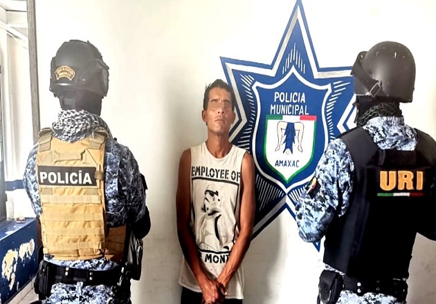Policía de Amaxac detiene en flagrancia a presunto ladrón de una bicicleta