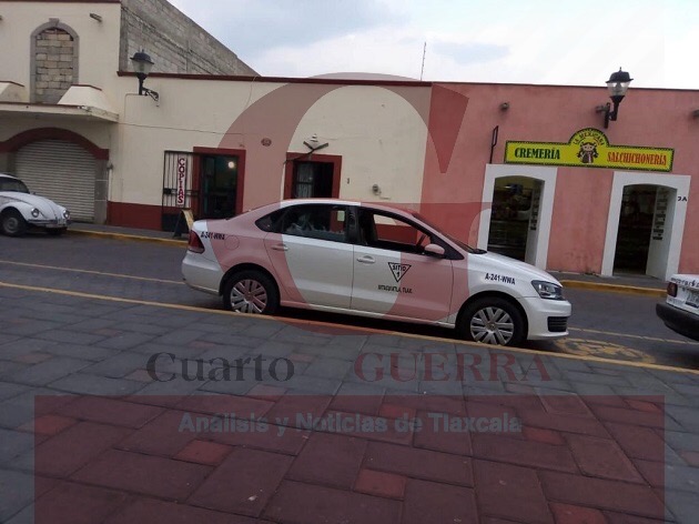 Roban taxi de Tlaxcala en Texmelucan