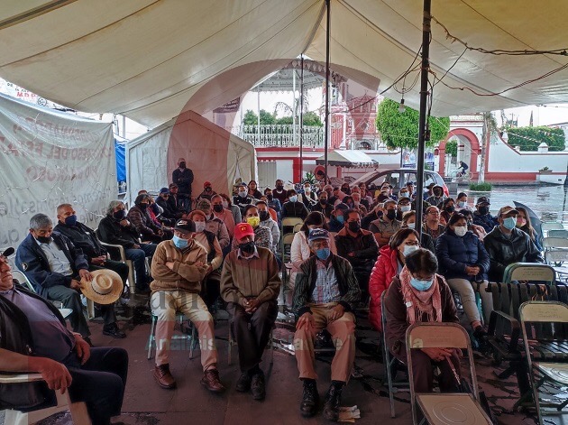 Movimiento por la Recuperación de Xicohtzinco advierte que endurecerá protestas