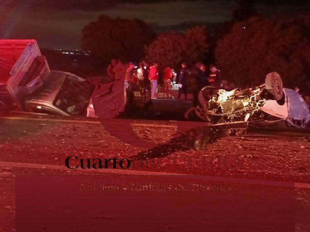 Muere una mujer en choque sobre la autopista Tlaxcala-Texmelucan