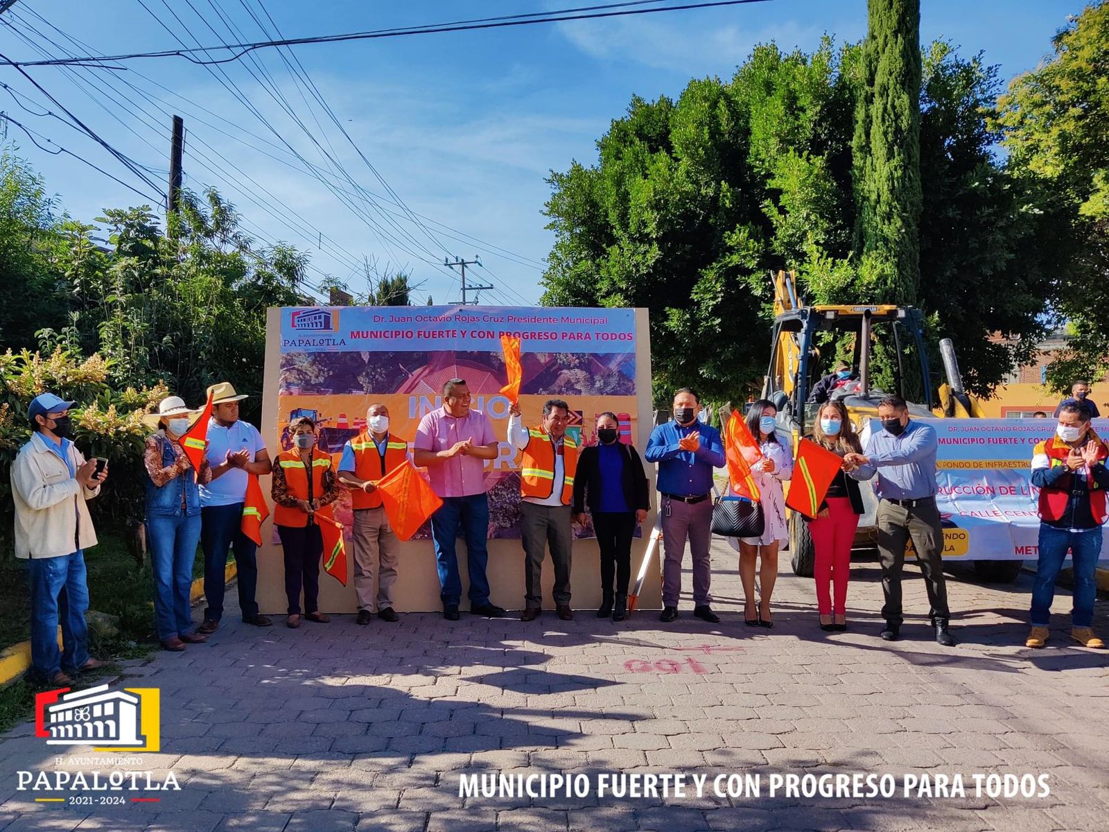 Rehabilita el gobierno de Papalotla línea de agua potable en Panzacola