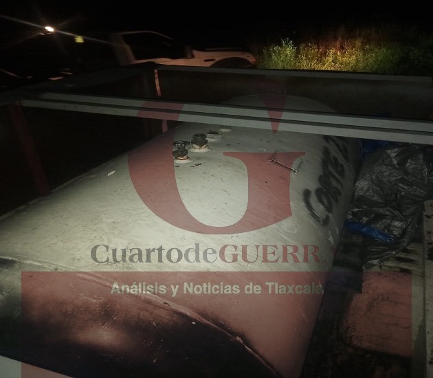 Detectan toma clandestina de hidrocarburo en Nativitas; una camioneta fue asegurada