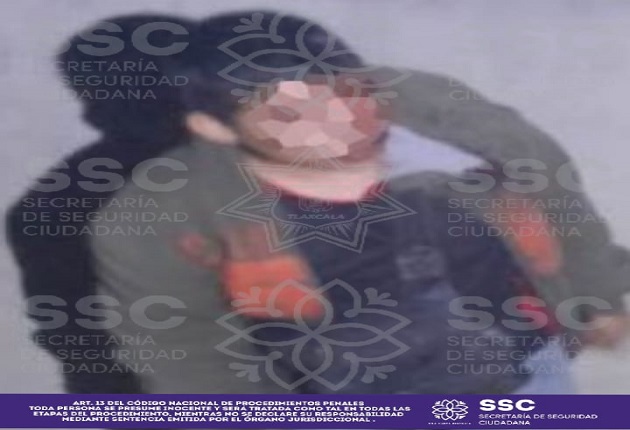 Detiene SSC a una persona y asegura una unidad con huellas de accidente vial
