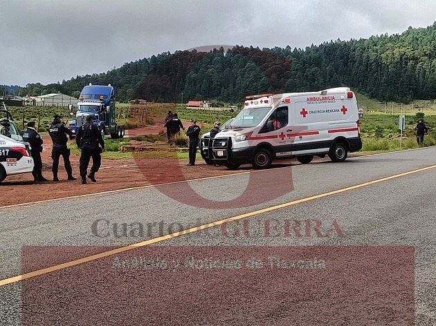 Dos policías de Tlaxco resultan heridos en enfrentamiento con presuntos talamontes