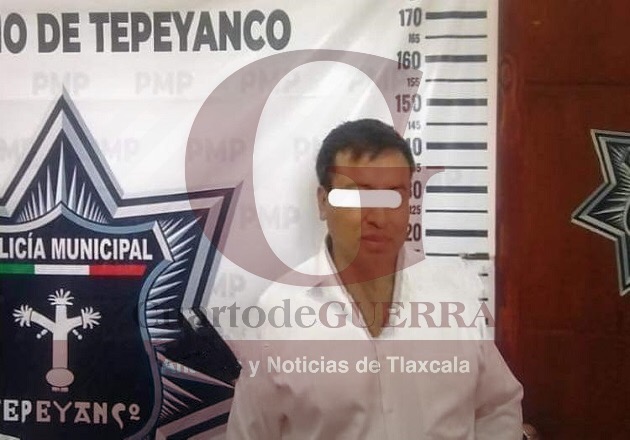 En el ‘bote’ presunto médico acosador asegurado en Tepeyanco