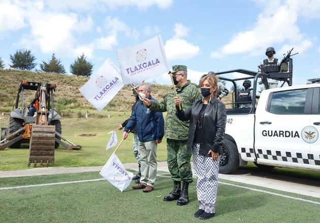 Ponen en marcha construcción de nuevo cuartel de la Guardia Nacional en Calpulalpan