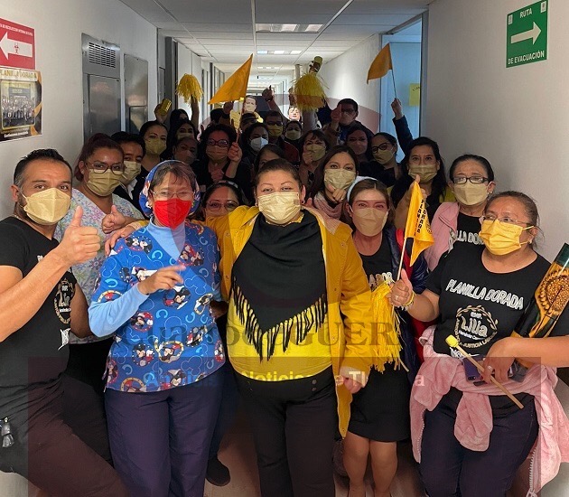 Realiza Planilla Dorada campaña respetuosa de estatutos rumbo al cambio de dirigencia de la sección XXXIV del SNTISSSTE