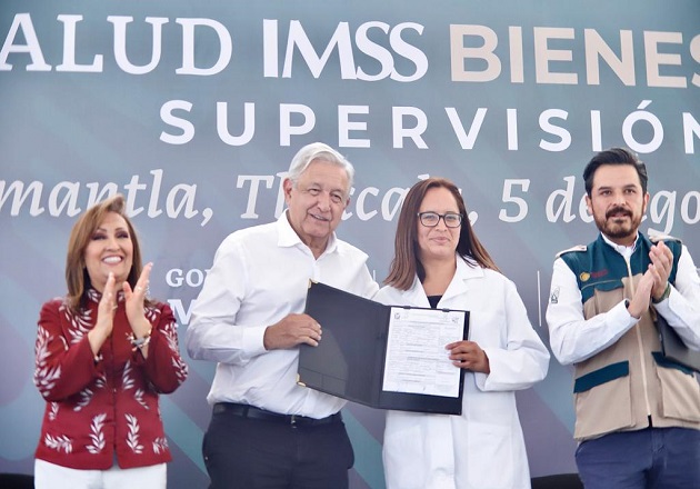 Supervisaron gobiernos estatal y federal plan de salud IMSS-Bienestar en el Hospital de Huamantla