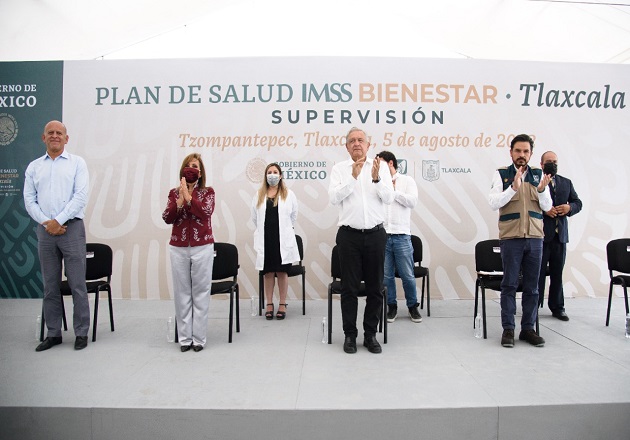 Respaldo de AMLO fortalecerá el sistema de salud en Tlaxcala: Gobernadora