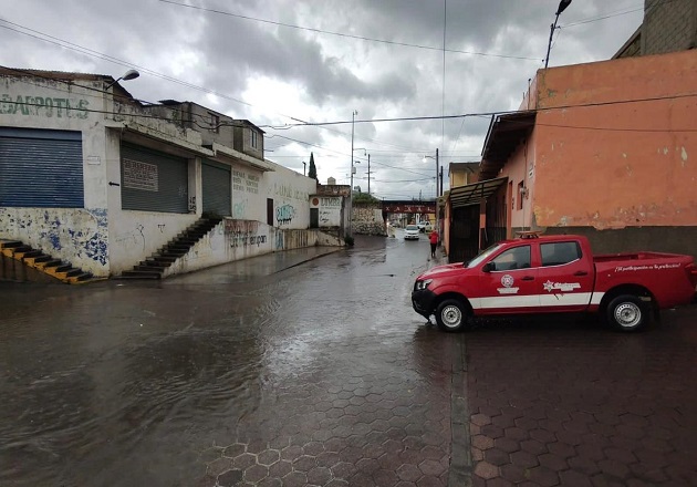 Sin reporte de afectaciones tras intensa lluvia en Chiautempan:  Protección Civil Municipal