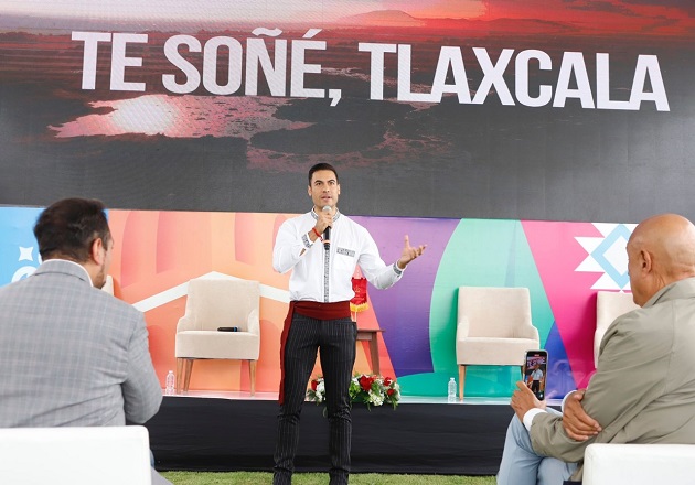 Presentaron gobernadora Lorena Cuéllar y Carlos Rivera el video promocional ‘Te soñé, Tlaxcala’