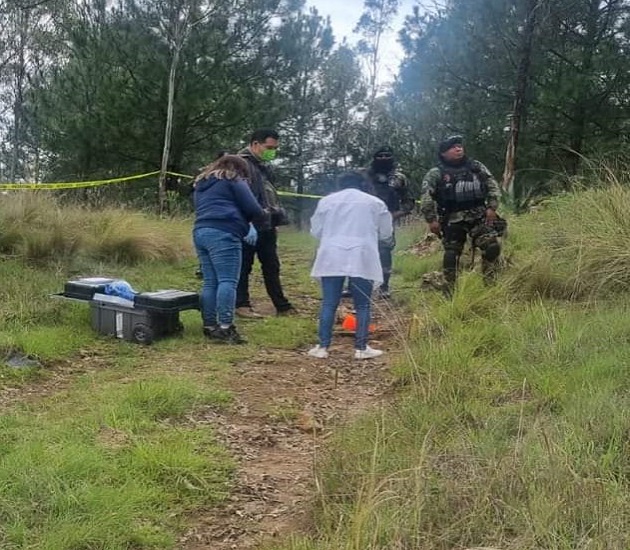 PGJE investiga osamenta localizada en Huamantla