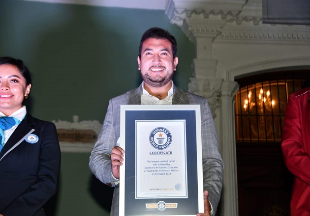 Se sienta Huamantla en el trono de los Récord Guinness