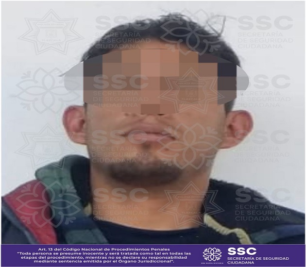Detiene SSC a una persona con reincidencia delictiva