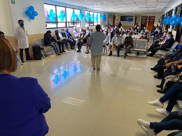 Llaman a votar trabajadores del Centro de Salud Urbano por la planilla azul