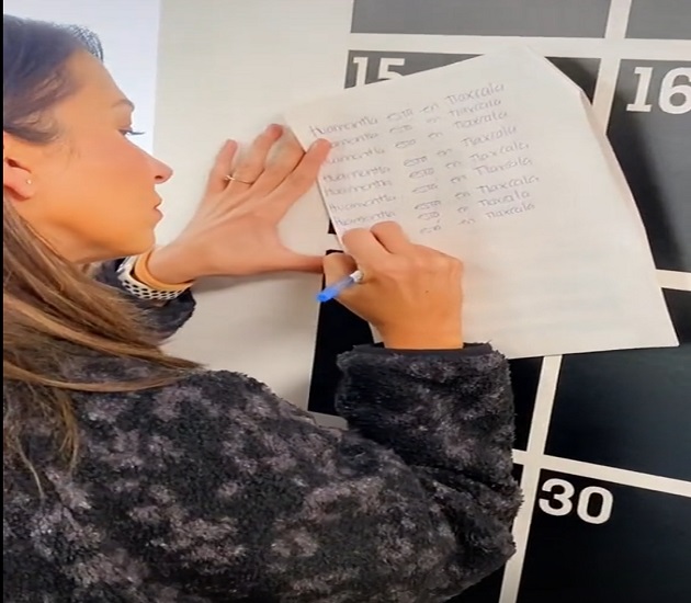 Laura G aprende que Huamantla está en Tlaxcala