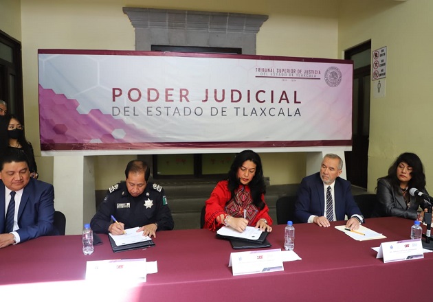 Firman convenio SSC, TSJE y PGJE para capacitación de personal