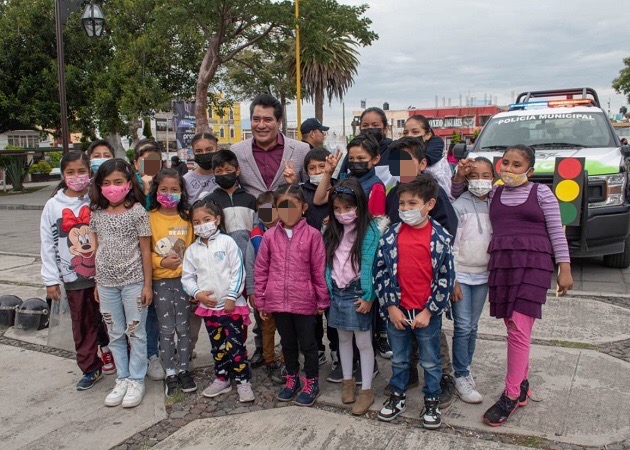 Fomenta el gobierno de Zacatelco la prevención del delito con pláticas a infantes