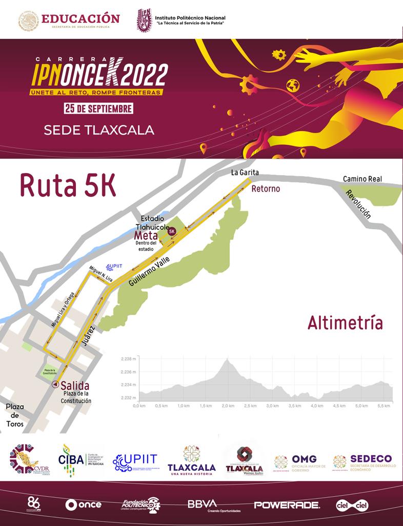 Regresa la Carrera 11k del Instituto Politécnico Nacional a Tlaxcala Capital