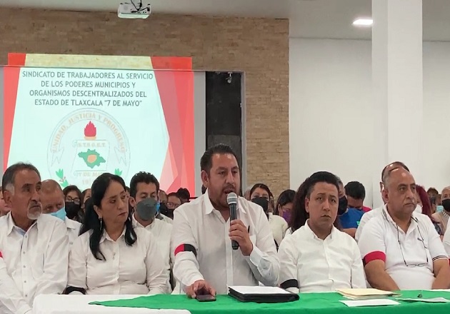 Exigen sindicalizados del ‘7 de Mayo’ respeto a derechos; anuncian movilizaciones