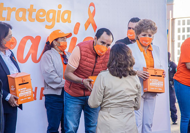 En Apizaco se dice #ALV Abajo La Violencia; lanzan Estrategia Naranja de Seguridad