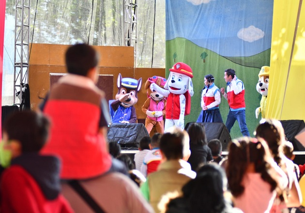Se desborda la alegría en la Feria de Huamantla en día especial para niñas y niños
