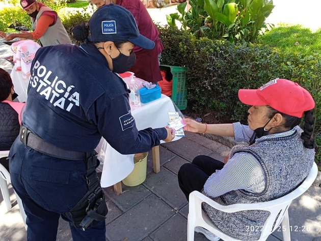 Se suma la SSC a la campaña ‘Tlaxcala libre de violencia’